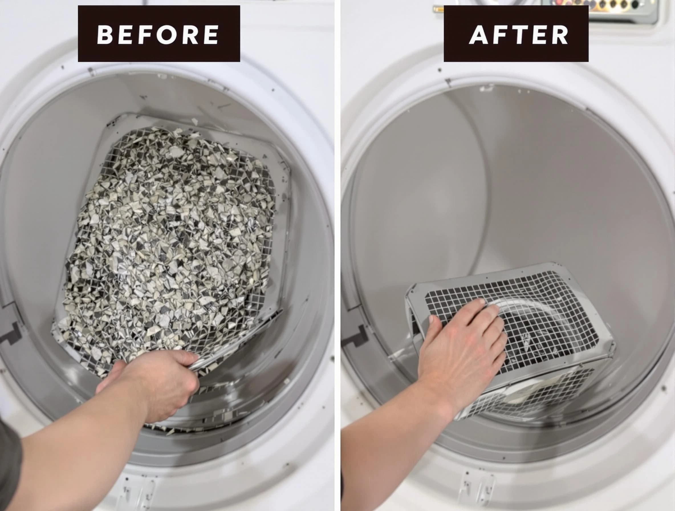 Professional lint trap cleaning by El Reno Dryer Vent Cleaning in El Reno