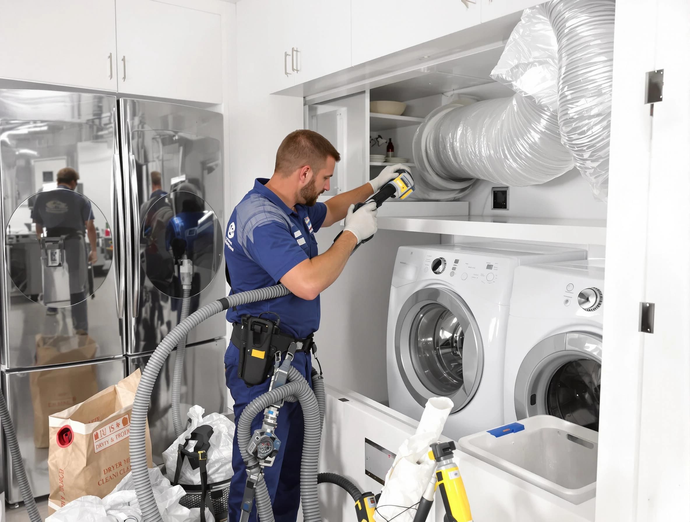 Professional duct cleaning by El Reno Dryer Vent Cleaning in El Reno